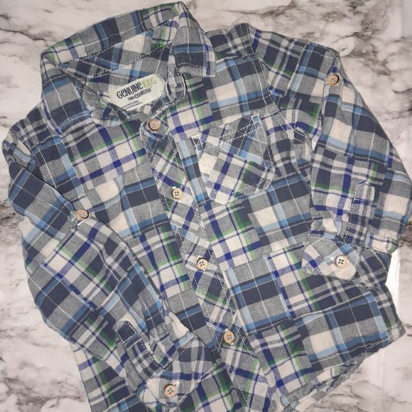 Toddler Button Down - Picture 1 of 2